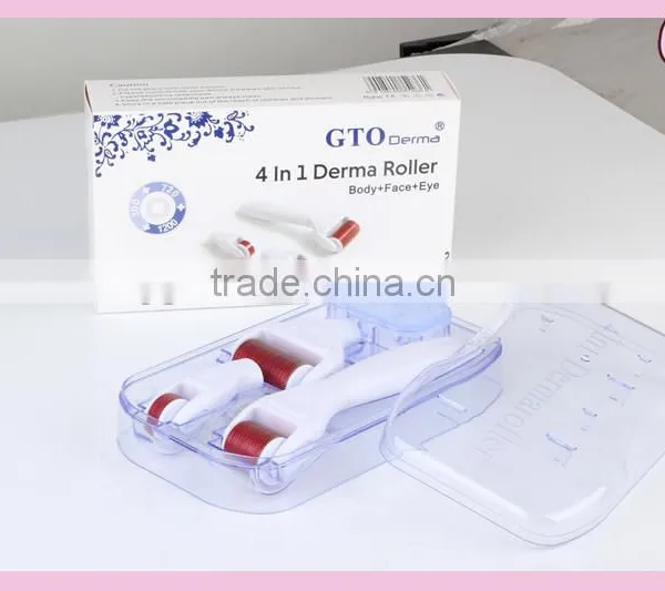 GTO Derma Roller Titanium 4 in 1 in White Color photo-5