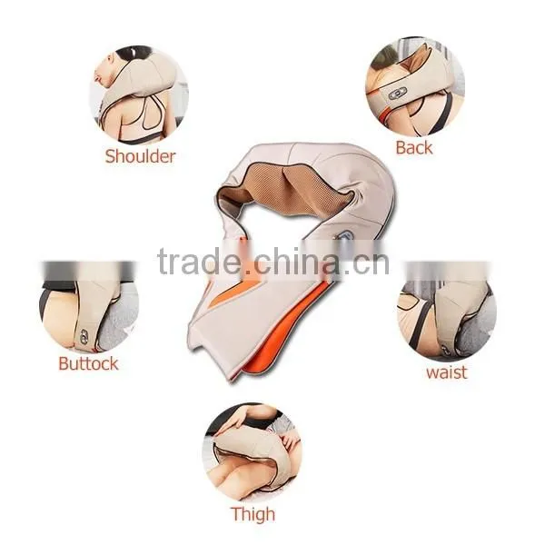 Shiatsu Kneading Neck and Shoulder Massager Belt for Car Use photo-3