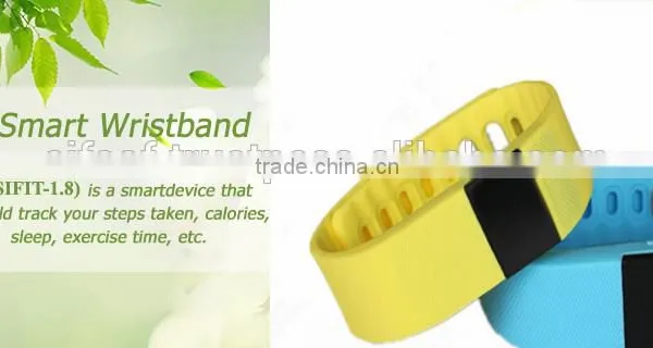 SIFIT-1.8 Waterpoof New Design Smart Wristband, it Can Communicate With Smart Phone Via Bluetooth. photo-5