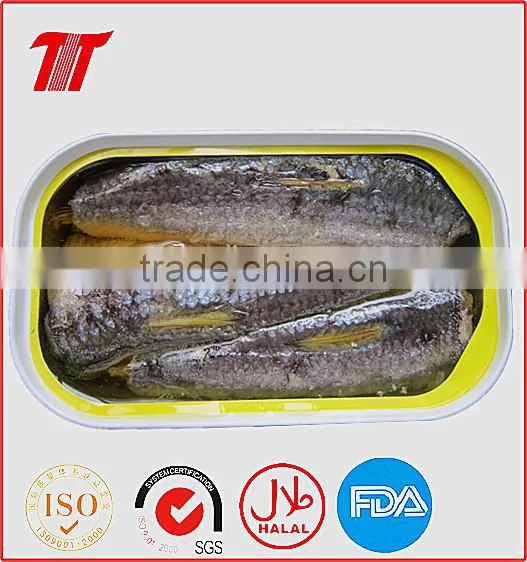 Canned Seafoods Chinese Canned Sardines photo-3
