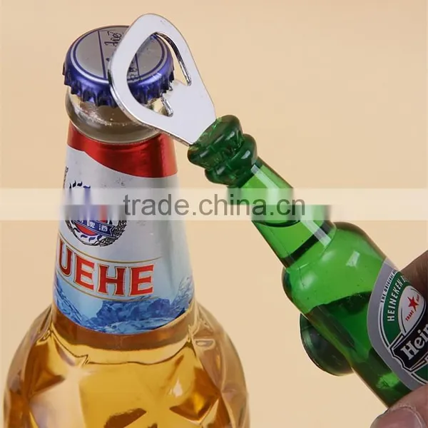 High Quality 3D Artificial Beer Bottle Opener Fridge Magnet for Promotional Gifts photo-6