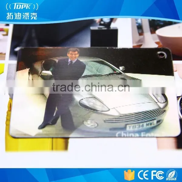 Pvc Hotel 3D Magnetic Stripe Barcode Membership Cards photo-4