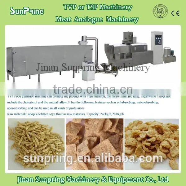 Soya Chunks/nuggets/meat Food Extrusion Making Machine photo-3