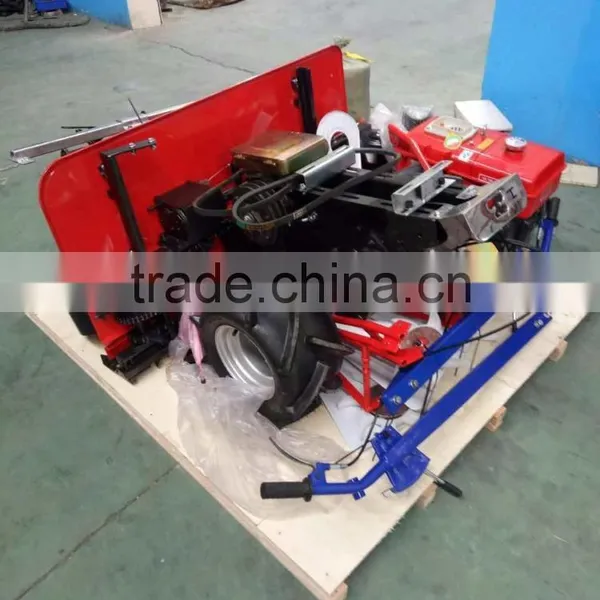 Paddy Land Hand Tractor Type Diesel Professional Mini Rice Cutter 4g120a Reaper photo-6