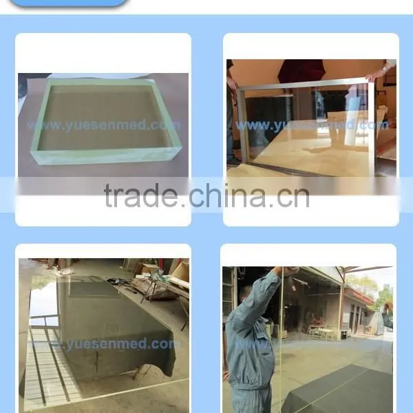 Medical Hospital Radiography Room Protection X-ray Lead Glass for Sale photo-6