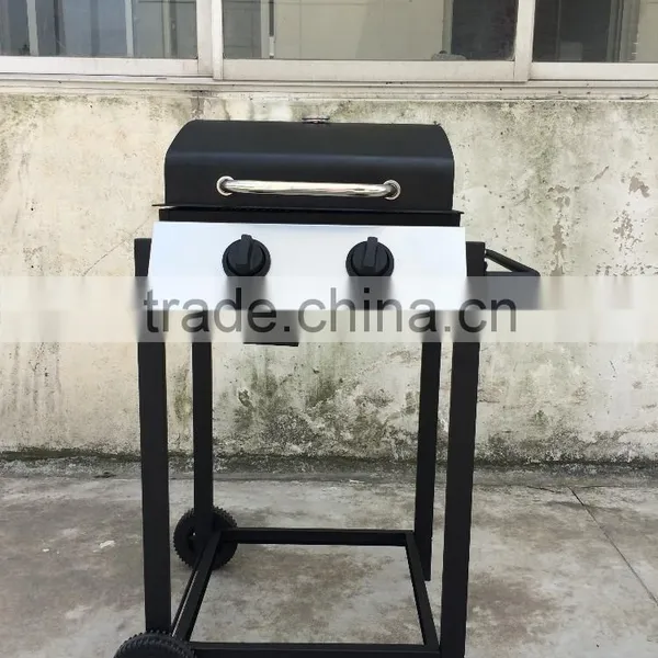 Outdoor Family Courtyard Party Carbon Steel Gas BBQ Grill photo-3