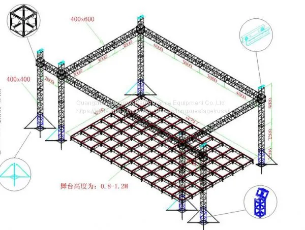 Фабрика мероприятийных ферменных конструкций в Гуанчжоу photo-2