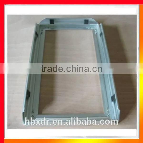 Colored Anodized Sand Blasted Frosted Aluminium Advertising Frames