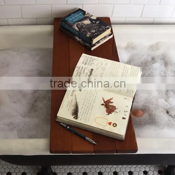 Romantic Tub Caddy, Small Batch, Bathtub Caddy, Bathtub Tray, Bathtub Shelf photo-2