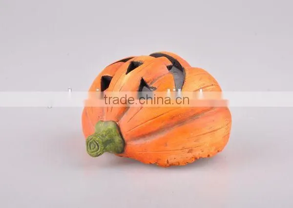 Pumpkin Candle Holder Ceramic Artware/Home Decoration Halloween Candlestick photo-5