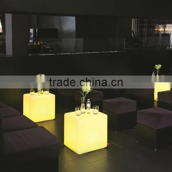 Outdoor Solar Illuminated LED Cube Chair With Rechargeable Battery With 20cm, 35cm, 40cm, 43cm, 50cm photo-4