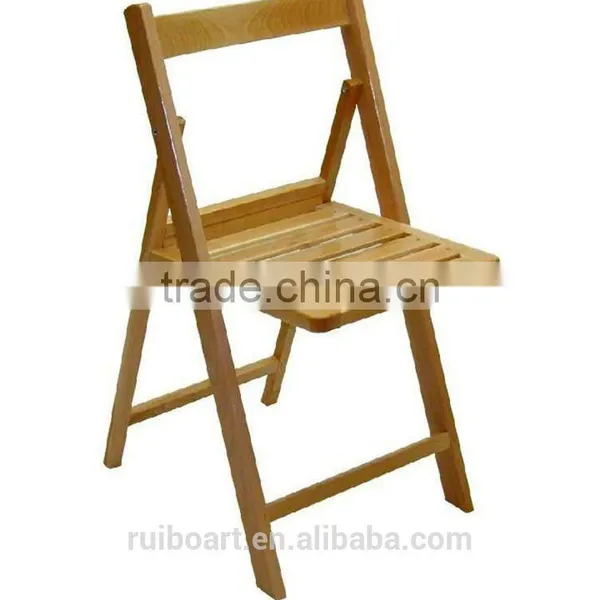 Wood Slat Folding Chair photo-6