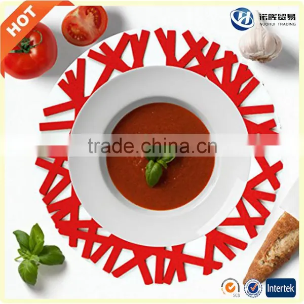 Factory Price Wool Felt Coasters of Customise photo-5