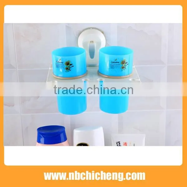 High Quality Bathroom Toothbrush Holder Plastic Wall Mounted Holder photo-2