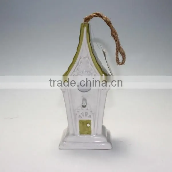 Pottery Handpainting Bird House photo-2