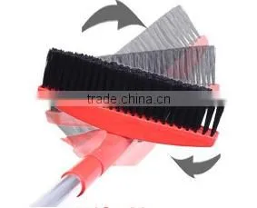 Rotating Snow Cleaning Brush With Ice Scraper photo-3