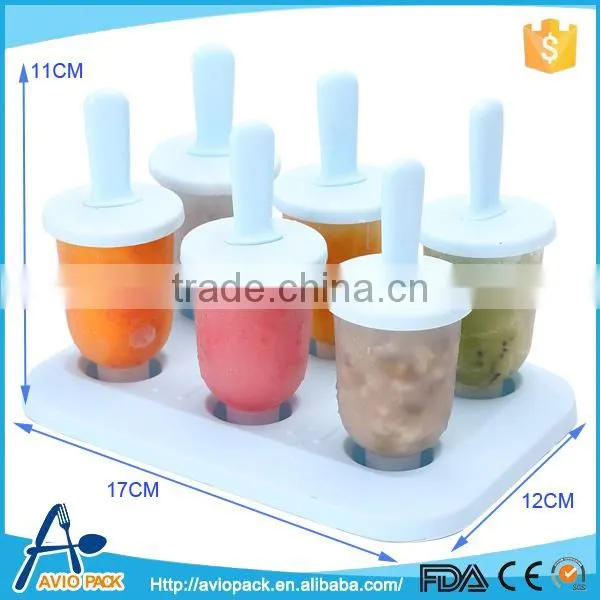 Plastic Ice Mold DIY Ice Pop Maker photo-3