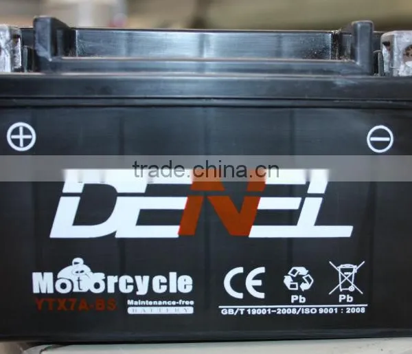 Ytx7a-bs Dry Maintenance Free Battery for Motorcycle photo-2