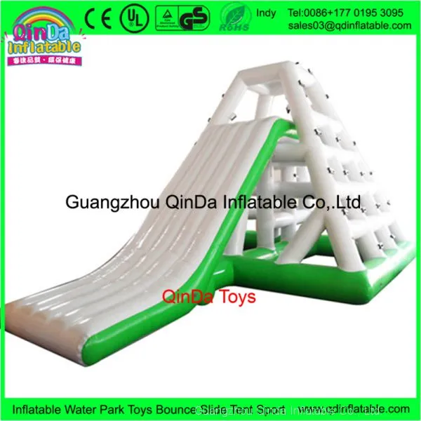 2017 Funny Games Water Climbing Slide, 5.5m Long Inflatable Climbing Tower for Sports photo-2