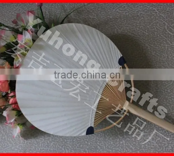 Beautiful and Cute Bamboo Paper Japanese Fan photo-4