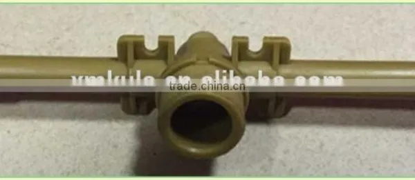 Double Water Outlet Pipe Fitting and Plastic Pipe for Bathroom photo-3