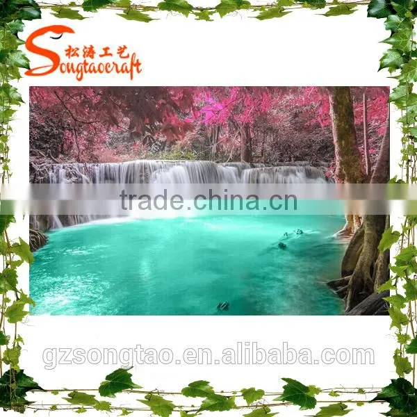 Artistic Simulation Artificial Rockery Waterfall Landscape Art Decorative Artificial Rockry Waterfall photo-2