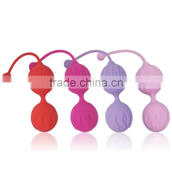 Medical Grade Germany Wacker Pink Silicone Vagina Exercise Ball photo-2