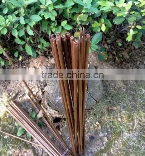 Black Tapered Bullet Arrow Points Crimped On Bamboo Shafts For Bow photo-6