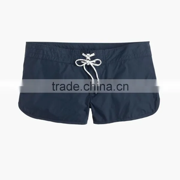 Wholesale Custom Woman Summer Fashion Dry Quick Nylon Beach Retro Sexy Board Surf Shorts photo-5