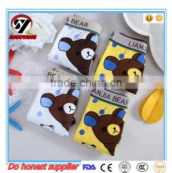 Best Selling Children Underwear Kid's Short Panties Stock Undergarments photo-4