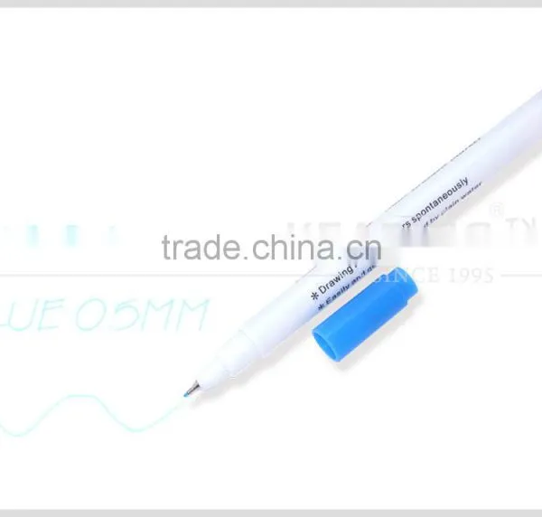 Kearing Washable Blue Marker for Fashion Garment Design 0.5mm Fine Marker #WB05 photo-3