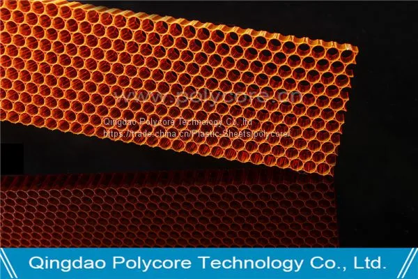 Waterproof Light Weight Stiffness Strength PC Honeycomb Core photo-4