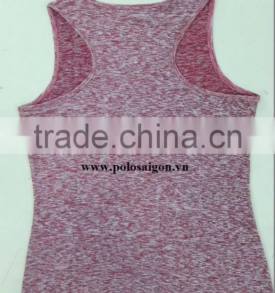 WOMEN TANK TOP ,CUSTOMIZE ORDER, HEATHER FABRIC 92% POLY-8%SPANDEX photo-4