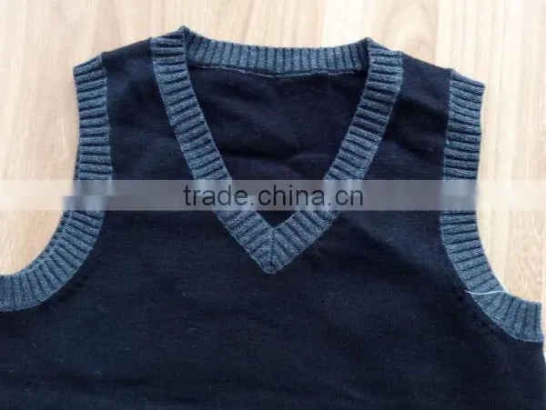 Boys Pollover Autumn V-neck Vest Kids Jackets Sweaters for Kid (BV1412) photo-4