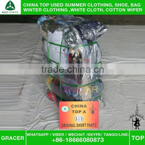 Warehouse Bales 100Kg Brand Name Men Short Pants Used Clothing Dealer photo-6