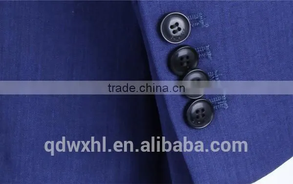 Newest Design High Quality Best Price Blue Colour Men Suits Fashion photo-4