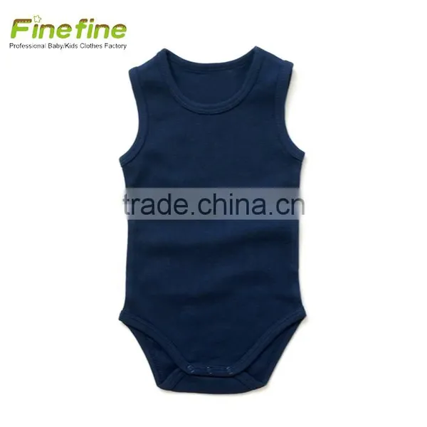 Distinctive Print Baby Clothes Sleeveless Baby Romper Bodysuit photo-4