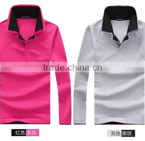 Custom Made Men Women Long Sleeve Polo t Shirts photo-2