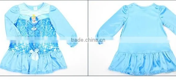 2015 Fashion 100 Polyester Satin Pajama Sleepwear photo-3