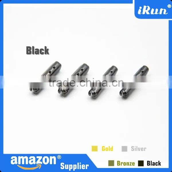 Shoelace Bullet Metal Smooth Ends Aglet - Shoe Lace Tip Replacement - Cylinder Tips Metal Aglets DIY Shoe Lace Tips photo-5