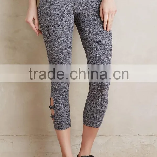 Custom Women Yoga Wear Polyester Spandex Dry Fit Sexy Gym Fitness Leggings photo-2