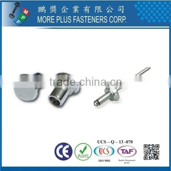 Taiwan Stainless Steel 18-8 Chrome Plated Steel Nickel Plated Steel Copper Brass for Tea Canister Special Rivets photo-4