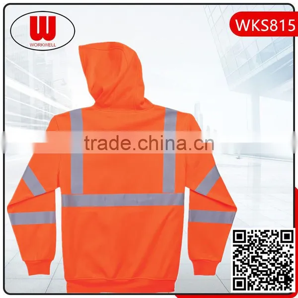 Unisex Fleece Reflective Designer Hoody photo-2