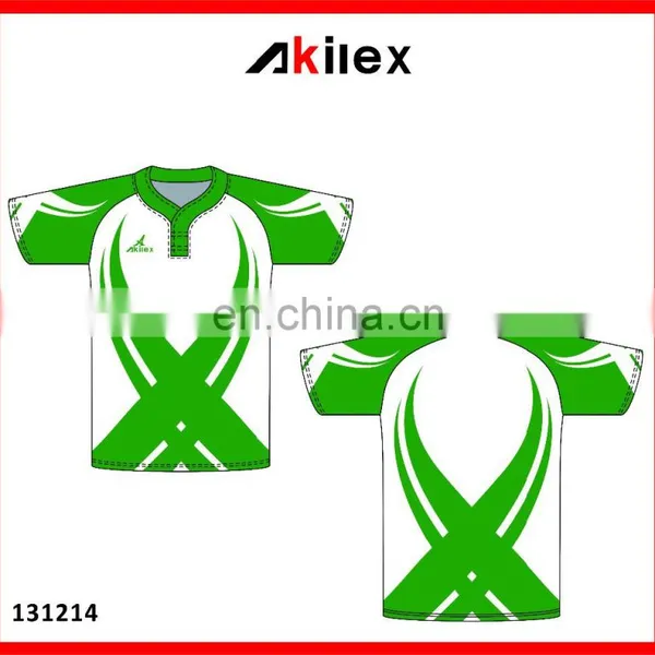 2016 Customize Cheap Wholesale Dryfit Rugby Jersey photo-5