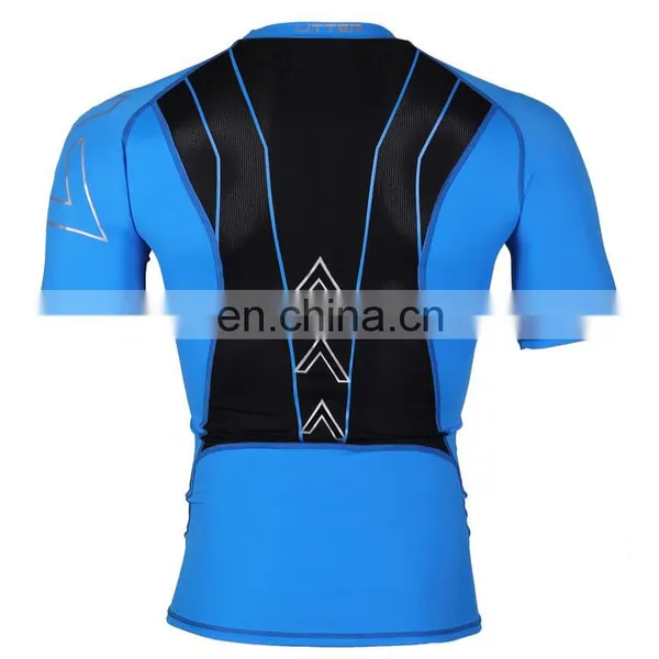High QualityCustom Printed Lycra Sleeve Rash Guard photo-6