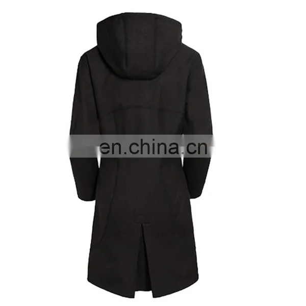 Long Style Women's Softshell Jacket Waterproof Breathable photo-4