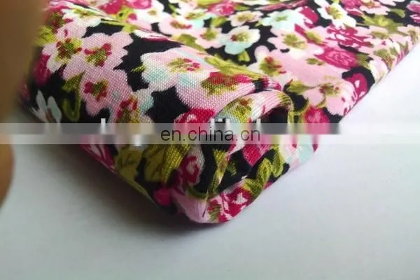 Winfar Textile Knit Single Jersey Super Soft Ring Spun Viscose Lycra Fabric Printed for Garment photo-4