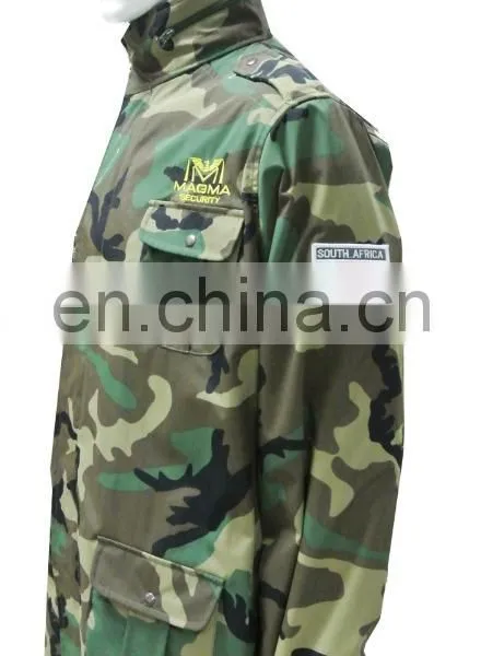 2017 American Design Woodland Camouflage Military Jacket for Men photo-3