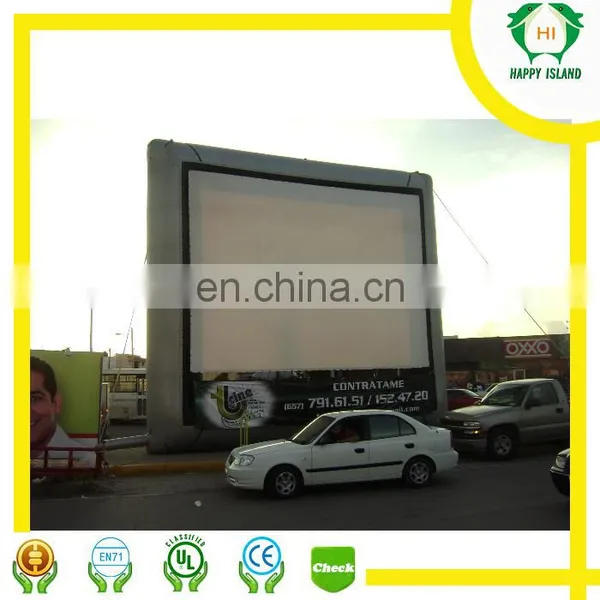 HI Cheap Customized Inflatable Air Screen With Logo, Inflatable Movie Screen Wholesale photo-4