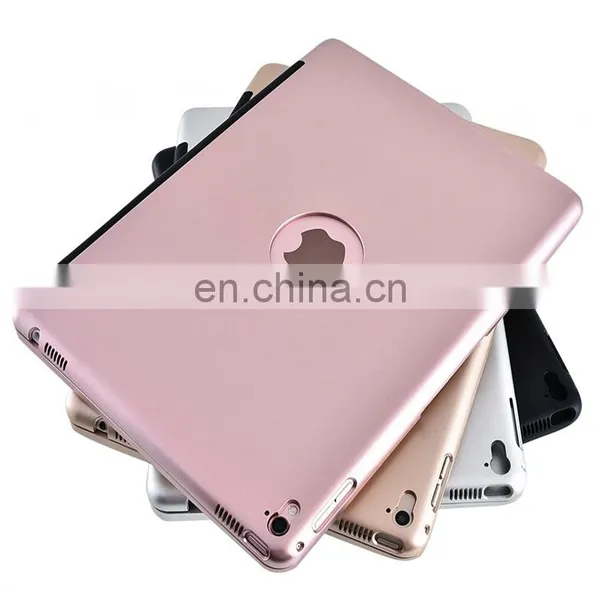 For IPad Air 2 Case Keyboard, Bluetooth Keyboard Case for IPad Pro 9.7/ IPad Air 2, Keyboard Folio Style photo-5